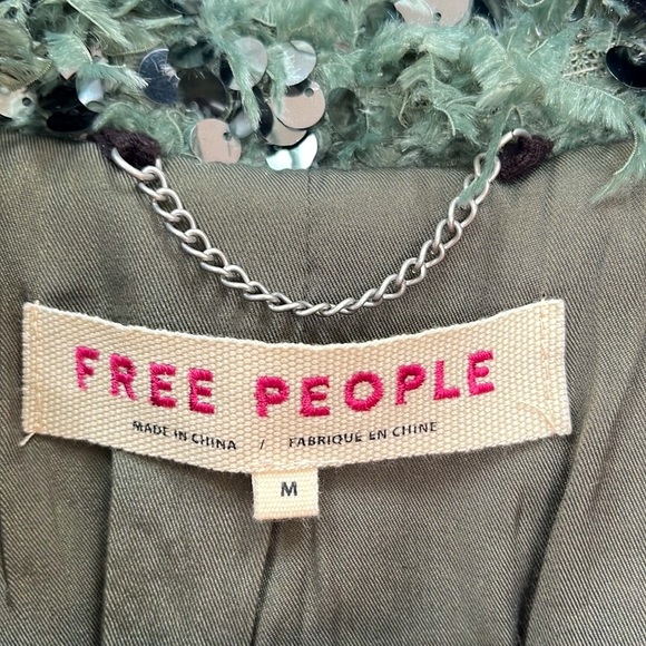 Free People Camilla Sequin Feather Jacket - Picture 10 of 10